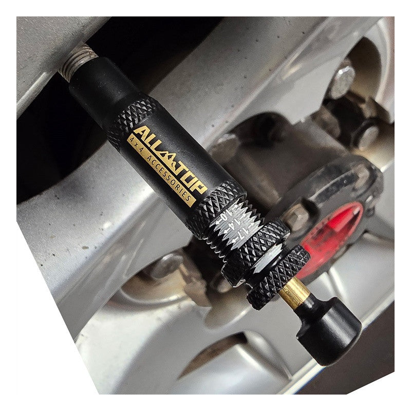 Adjustable Auto-Stop Tire Deflator Valve Kit