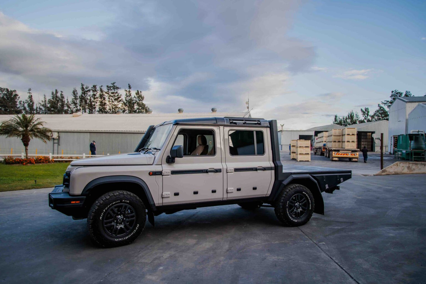 Ineos Grenadier Flat Bed Quatermaster Workhorse