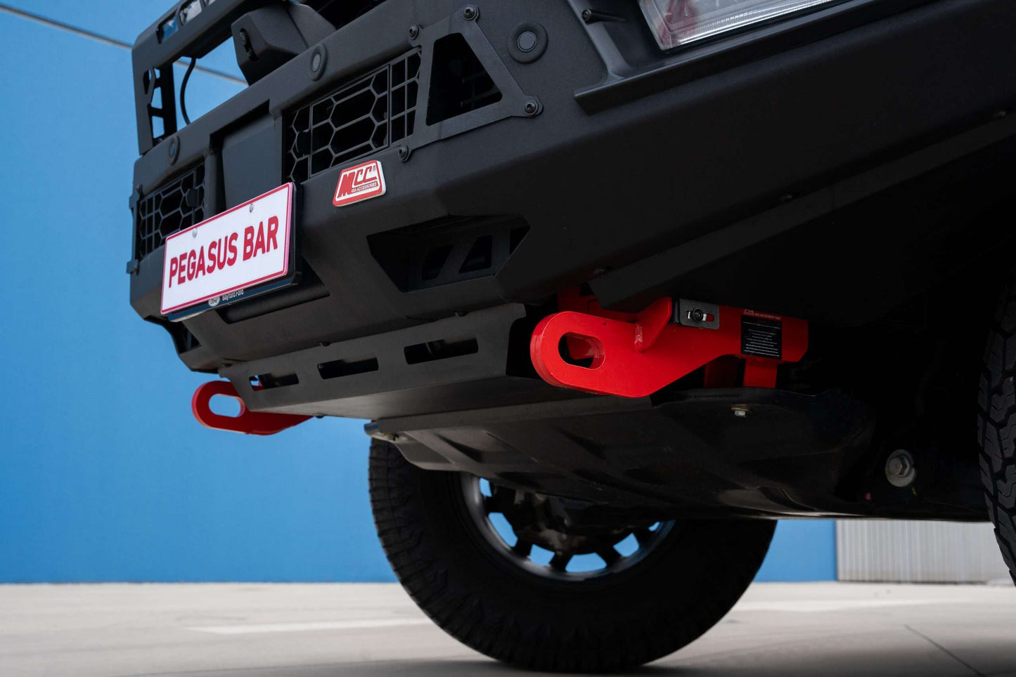 MCC Mild Steel Pegasus Style Front Bumper Replacement Bullbar for Ford Ranger Next Gen 2023+