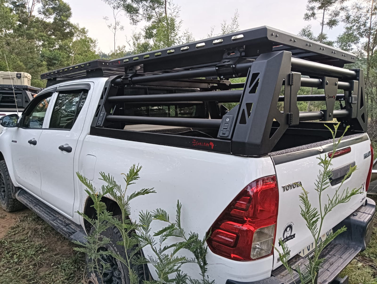 Ford Double Cab Rack Deluxe Cattle Rails