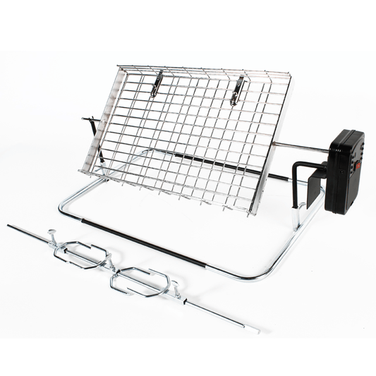 Rotisserie – Large Flat Basket and Spit