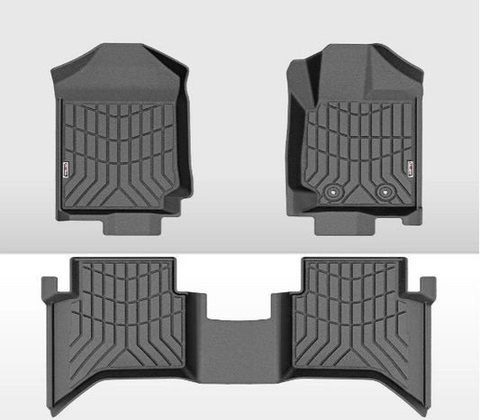 Kiwi Master 3D TPE Car Floor Mats For Ford Ranger Wildtrak / Raptor 2011-MY2021 PX PX2