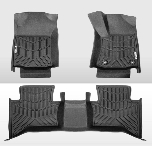 Kiwi Master 3D TPE Car Floor Mats For Toyota Hilux GD6 Double Cab Auto 2016 - New