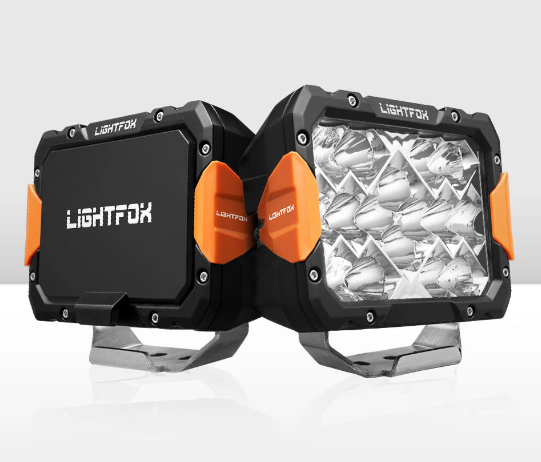 Lightfox Pegasus Series 9inch Osram LED Driving Lights 1 Lux @ 906m 11,390 Lumens