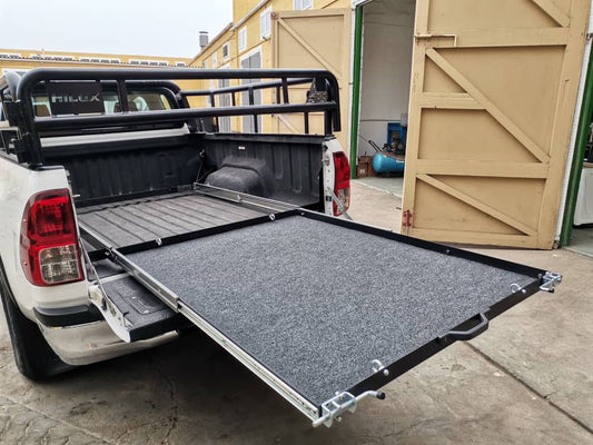 Customized heavy duty slider for club cab