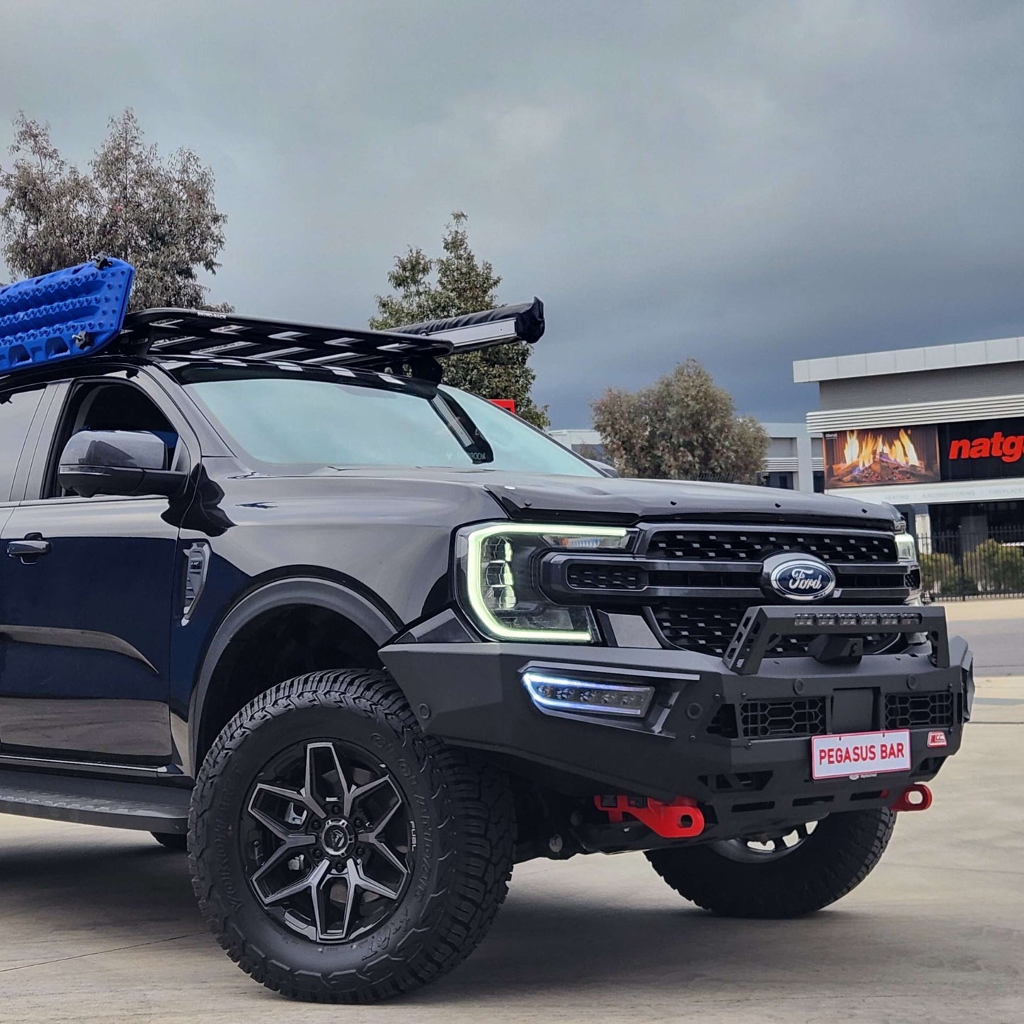 MCC Mild Steel Pegasus Style Front Bumper Replacement Bullbar for Ford Ranger Next Gen 2023+