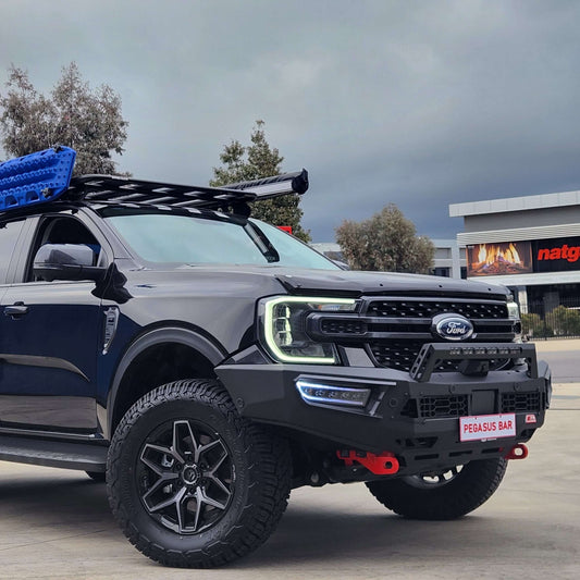 MCC Mild Steel Pegasus Style Front Bumper Replacement Bullbar for Ford Ranger Next Gen 2023+