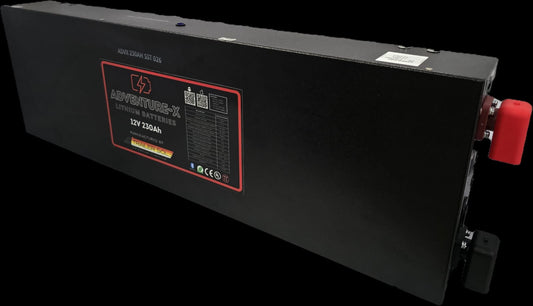 Adventure-X Super Slimline Lithium Battery 230 Ah
