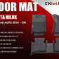 Kiwi Master 3D TPE Car Floor Mats For Toyota Hilux GD6 Double Cab Auto 2016 - New