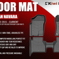 Kiwi Master 3D TPE Car Floor Mats For Nissan Navara D23 2015-Current