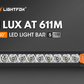 Lightfox Vega Series 40inch Osram LED Light Bar 1Lux @ 611m 25,160 Lumens