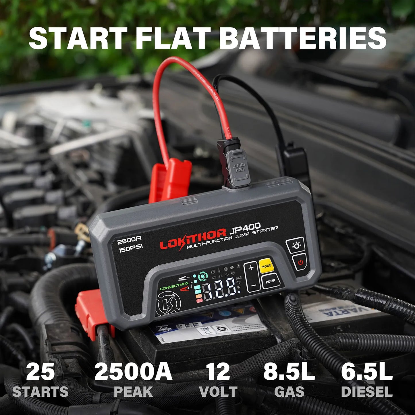 LOKITHOR JP400 Jump Starter