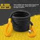 Bunker Indust 9M Kinetic Recovery Rope 15,422kg Snatch Strap Soft