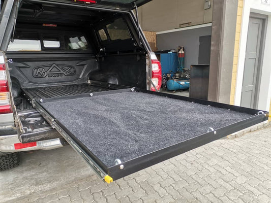 Customized heavy duty slider for double cab