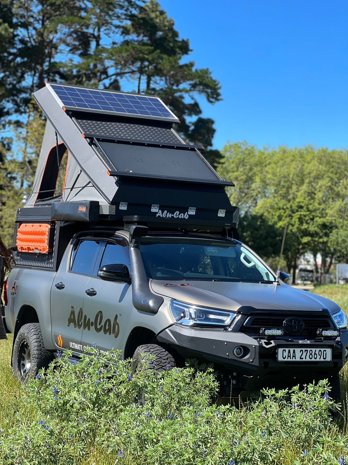 Alu-Cab Roof Rack Tray