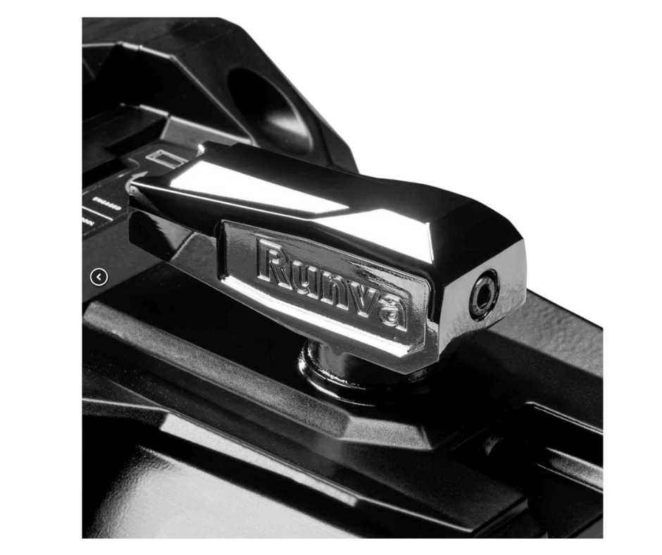 RUNVA Adventure Series 13 000lb 12V electric winch with synthetic rope, IP67 rated premium off-road recovery winch
