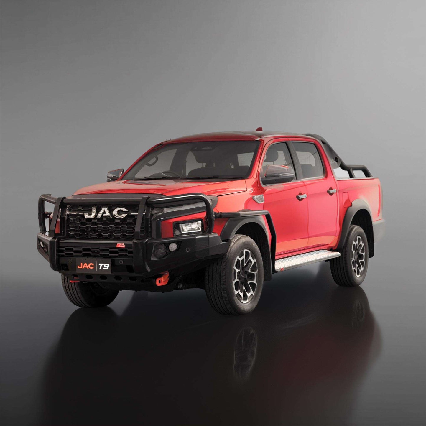 MCC Post Type Front Bumper Replacement Bullbar for JAC T9 2024+ bumper cut