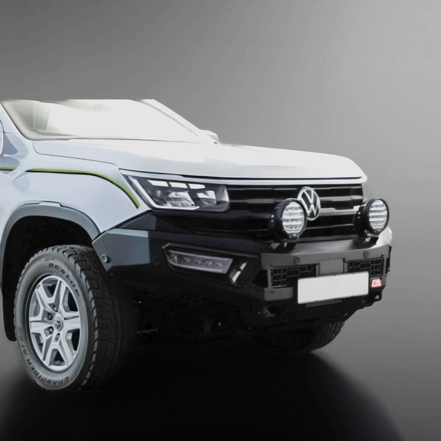 MCC Pegasus Mild Steel Front Bumper Replacement Bullbar for Volkswagen Amarok 2023+