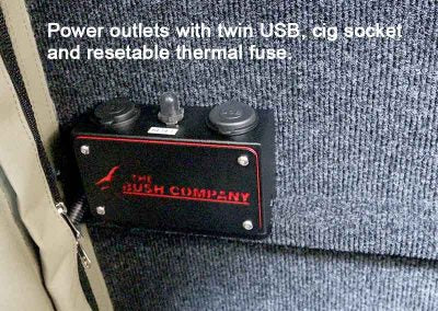 Bushco AX27™ Clamshell Rooftop Tent