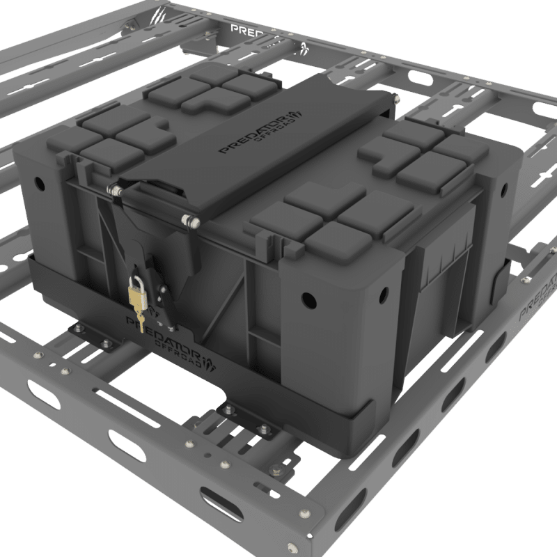 Ammo Box Brackets Lockable