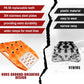 BUNKER INDUST Traction Boards With Replaceable Teeth & Steel Plate