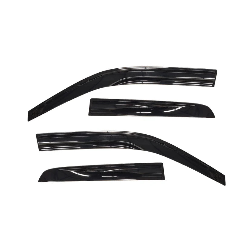 Isuzu DMAX 2008-2011 Weather Guards 4pc Dark Smoke