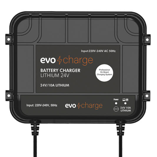 EvoCharge 24V LiFePO4 Lithium Battery Charger