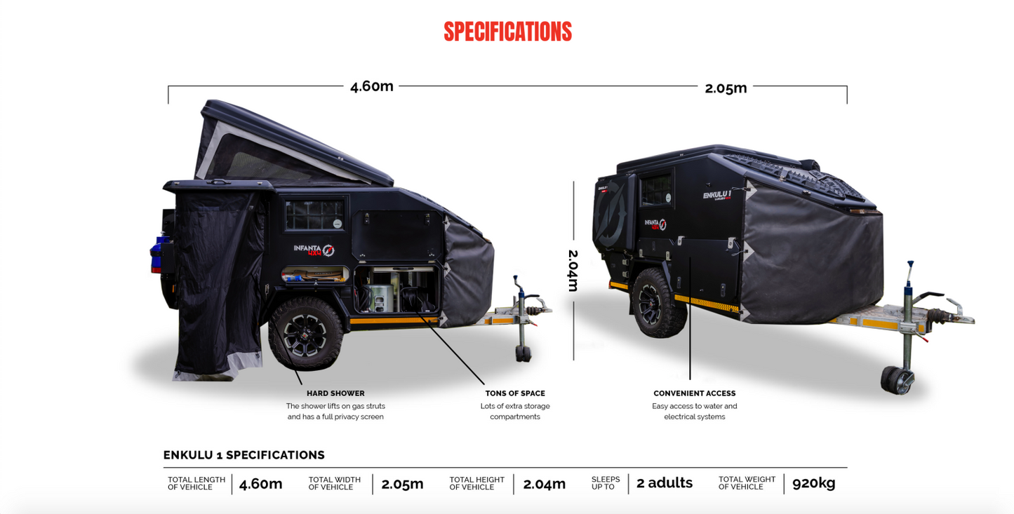 Enkulu 1 Off-Road Trailer