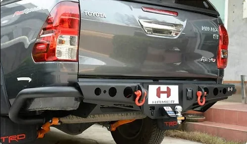 Hamer G-Series Rear Replacement Bumper Toyota Hilux