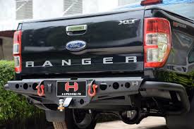 Hamer G-Series Rear Replacement Bumper Ford Ranger