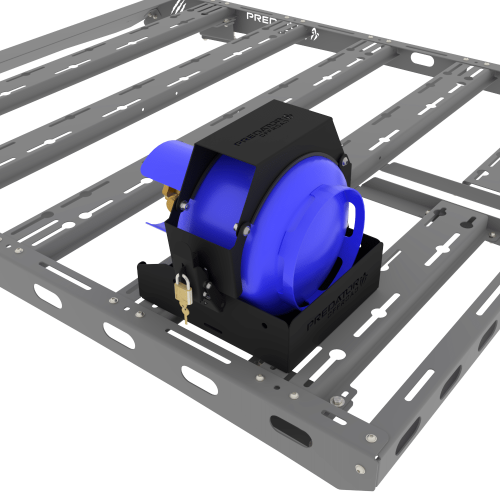 Gas Bottle Bracket Lockable