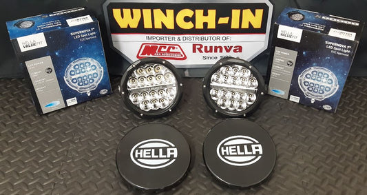 HELLA 7 INCH SUPERNOVA LED SPOTLIGHTS