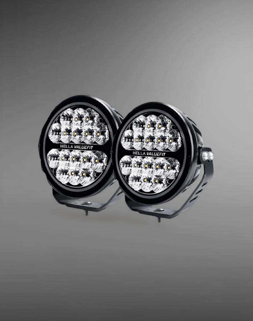 HELLA 7 INCH SUPERNOVA LED SPOTLIGHTS
