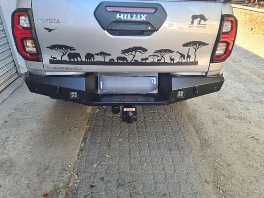 Toyota Hilux GD6 Revo Rear Bumper Replacement 2016 to current