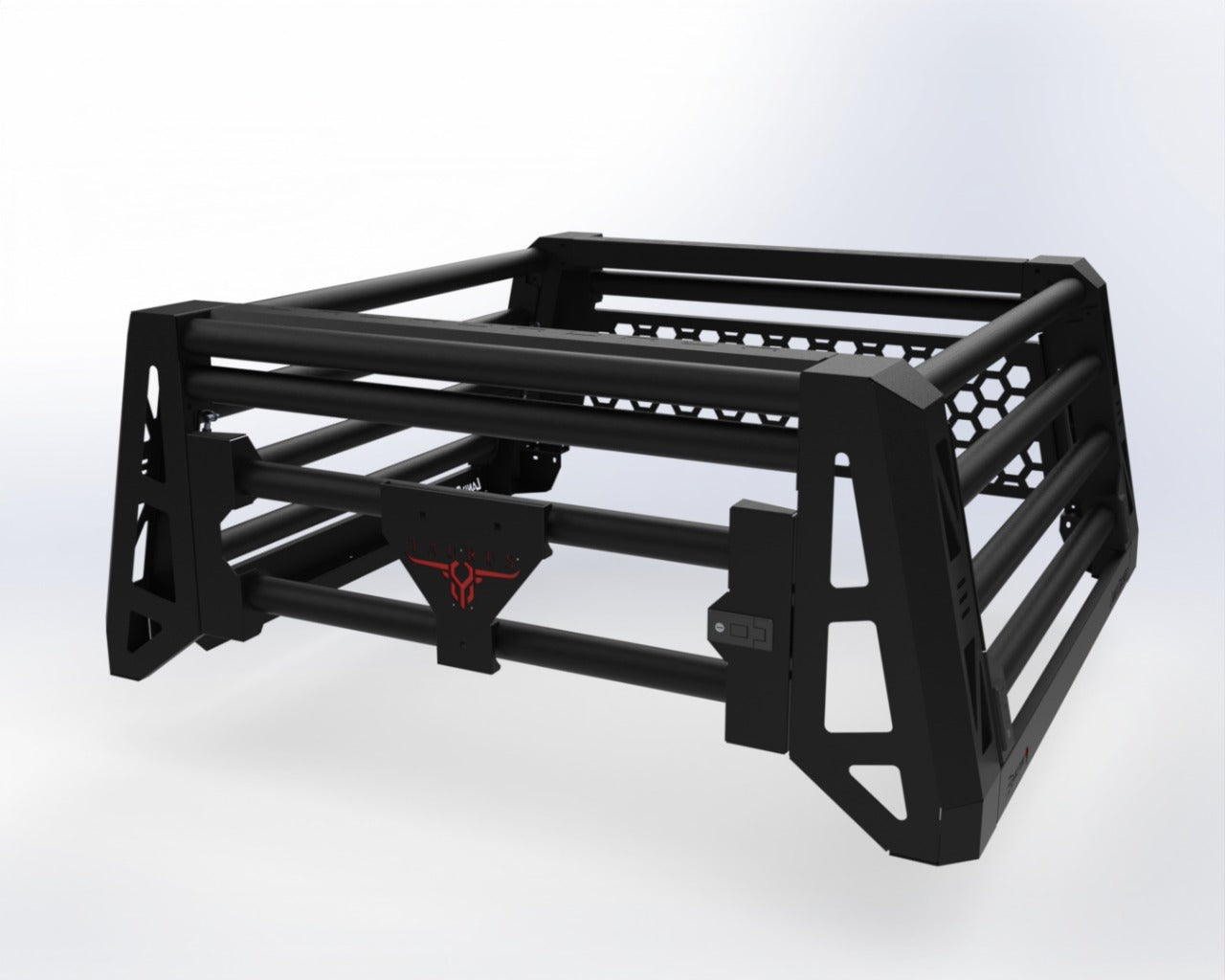 Land Cruiser Double Cab Rack Deluxe Cattle Rails