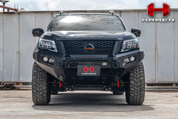 Hamer King Series Front Replacement Bumper Nissan Navara PRO4X 2021+