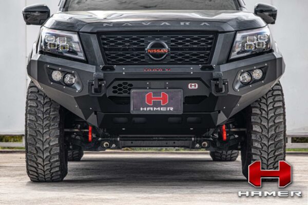 Hamer King Series Front Replacement Bumper Nissan Navara PRO4X 2021+