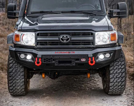 Hamer King Series Front Replacement Bumper Toyota Land Cruiser 70 Series