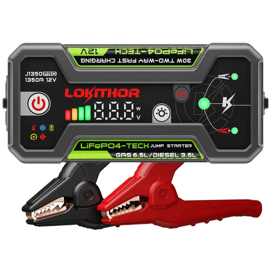 LOKITHOR J1350 PRO LiFePO4 Jump Starter