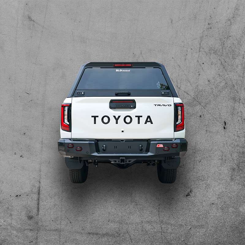 MCC ROCKER REAR REPLACEMENT BUMPER WITH TOWBAR TOYOTA HILUX GD6 2026 NEW MODEL