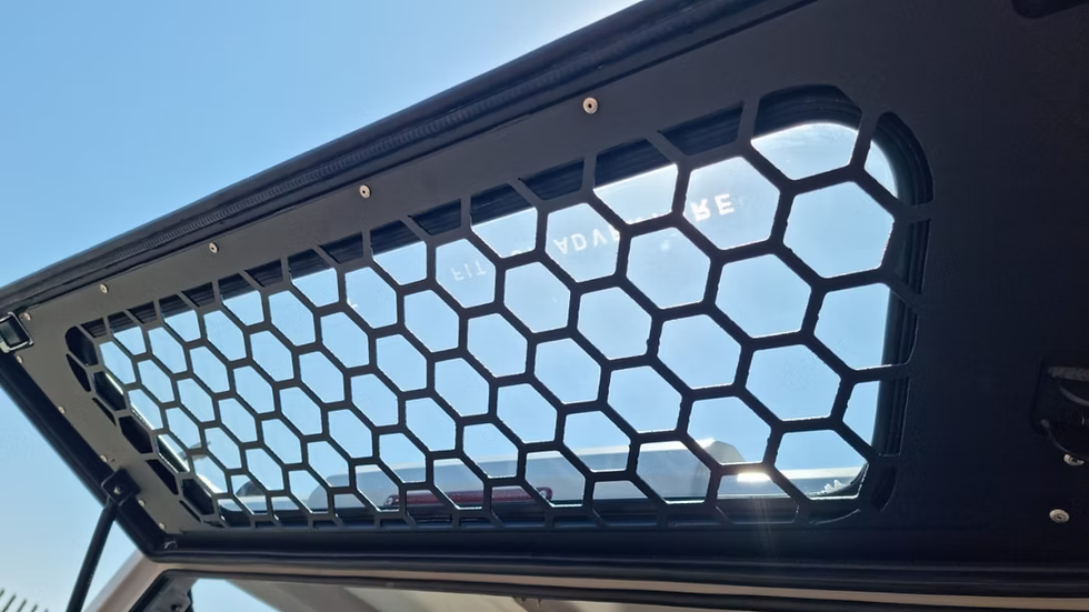Wild Rear Door Security Mesh Bigger Bakkies