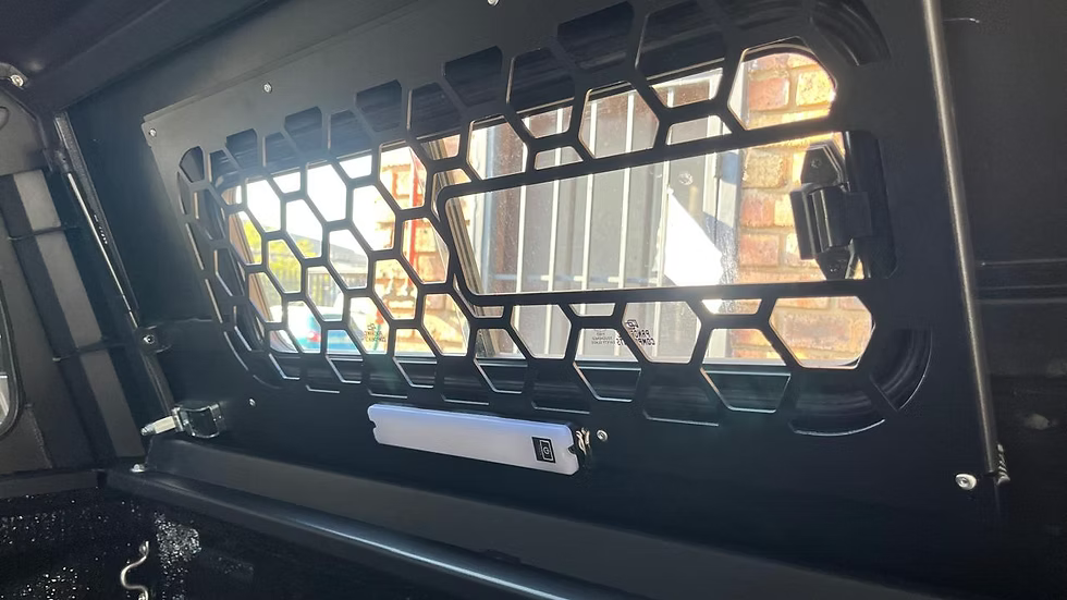 Wild Rear Door Security Mesh Bigger Bakkies