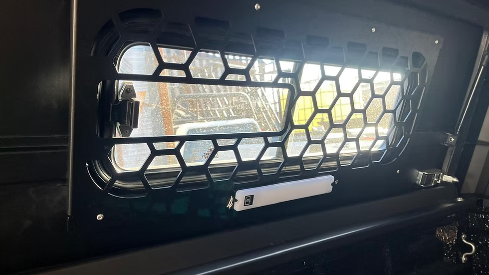 Wild Rear Door Security Mesh Bigger Bakkies