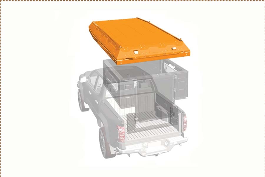 Alu-Cab MODCAP CAMPER DOUBLE CAB