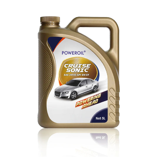 POWEROIL® Cruise Sonic SAE 5W40 API SN/CF 5Litre