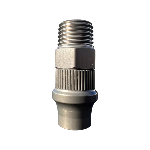 CRS Hose end Fitting 3/8" ID to 1/4" NPT with Cover Nut