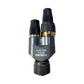 Quick Connect "Y" with 3/8 Swivel Barb