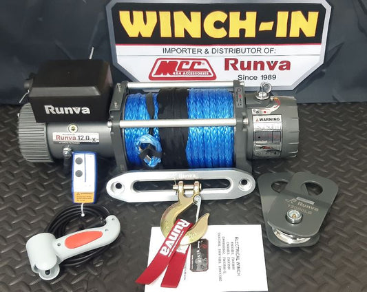 Runva Winch Synthetic Rope 12 000 Pounds