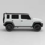 Suzuki Jimny Gen 4 – 5 Door Ladder