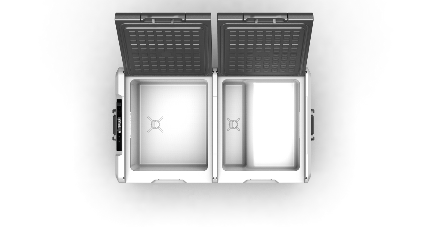 FLEX 95L Double Door Fridge